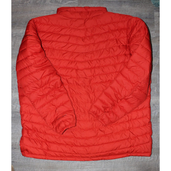 NWT MEN'S COLUMBIA RED SLOPE EDGE II HOODED FULL ZIP JACKET COAT‎ SZ 3XLT - Picture 8 of 8